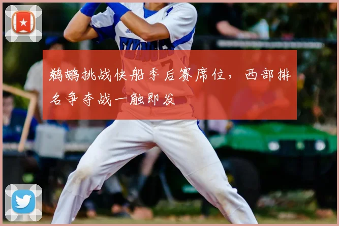 鹈鹕挑战快船季后赛席位，西部排名争夺战一触即发